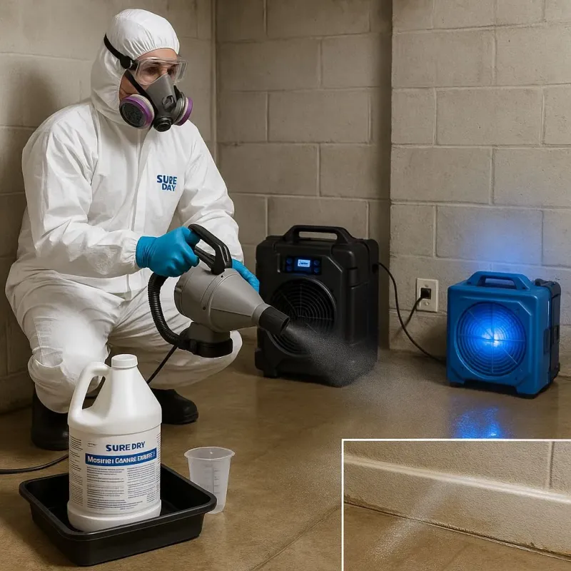 Sanitization and Odor Removal process in Napoleon, OH