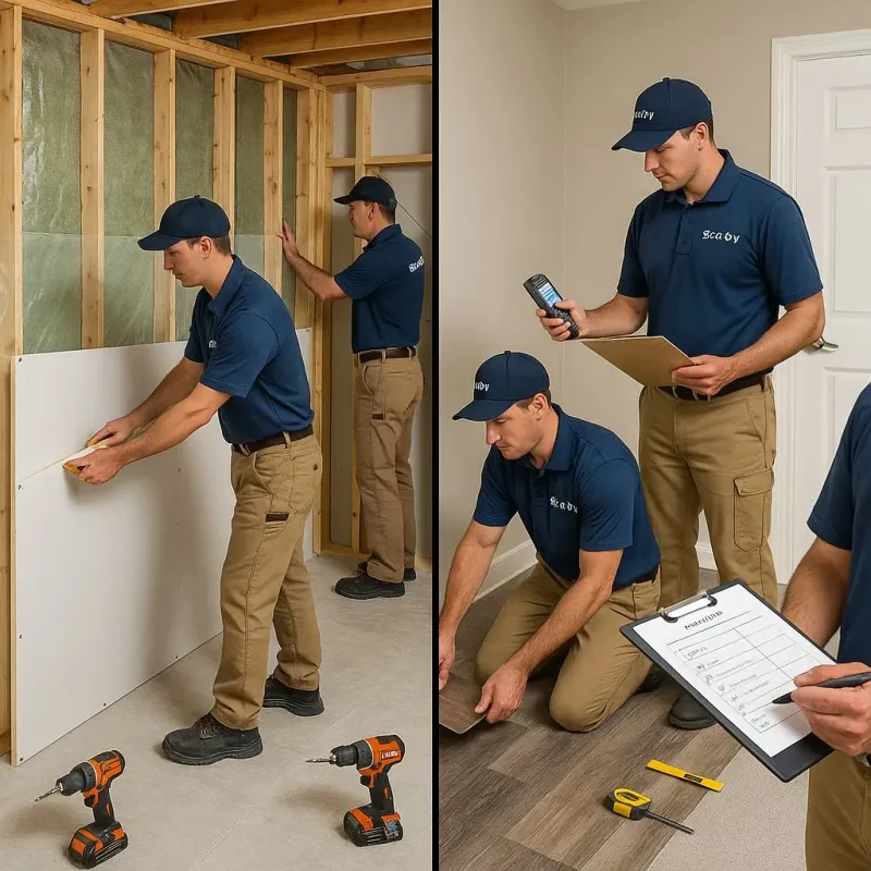Repairs and Reconstruction process in Napoleon, OH
